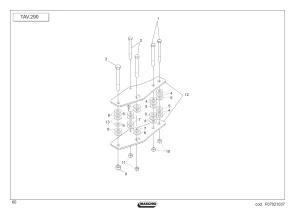 Tuleja 30X50X10 Maschio Gaspardo A51200430