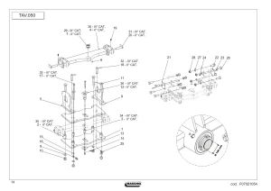 Tuleja 60X50X60 Maschio Gaspardo F04150136