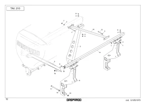 Zbiornik kompletny Maschio Gaspardo G17620130R