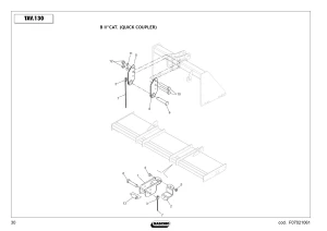 Trzeci punkt zawieszenia Maschio Gaspardo M53400523R