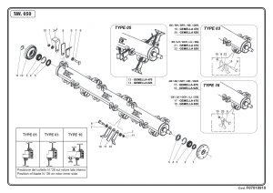 Wirnik kompletny lewy 310 Maschio Gaspardo M32431411