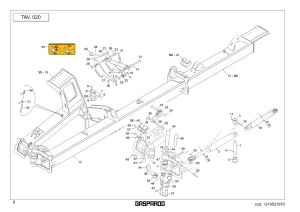 Tuleja 13X40X34 Maschio Gaspardo G17619320R