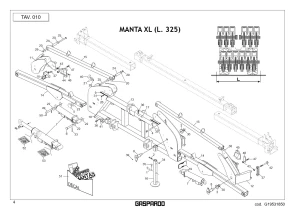 Tuleja 25X X121 Maschio Gaspardo G18801380R