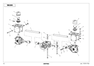 Wspornik Maschio Gaspardo S51900040R