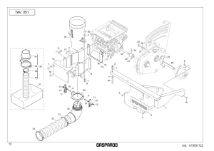 Tuleja 1X30X31 Maschio Gaspardo G16034920R