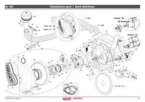Wspornik Maschio Gaspardo GA7611020R