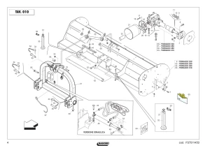 Zestaw M31430946 Maschio Gaspardo F03100266R