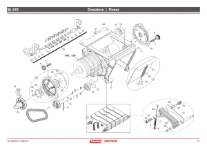 Uszczelka 150 Maschio Gaspardo F03100404R