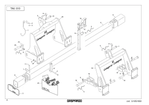 Widelec 1-2 Maschio Gaspardo G15113070R