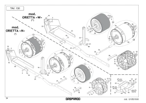 Wspornik gumowy Maschio Gaspardo G15882751R
