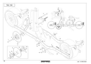 Wspornik 180 Maschio Gaspardo G15883600R
