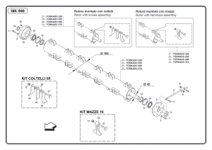 Wirnik kompletny C05 280 Maschio Gaspardo M314284021