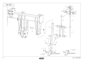 Ząb Maschio Gaspardo M44400475