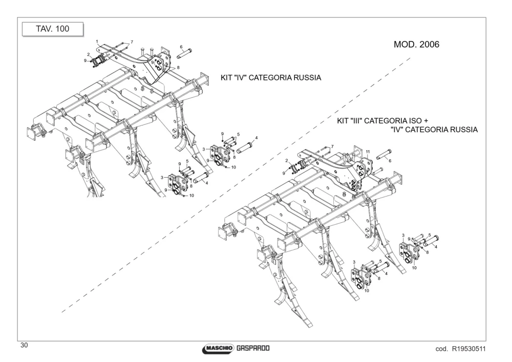 Złącze 1-2 Maschio Gaspardo R17812380