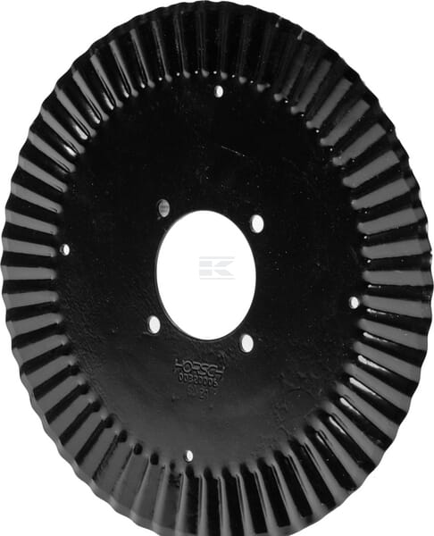 Talerz redlicy, karbowany D=17" 45HRC