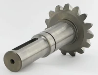Wałek zakończony zębnikiem Z-15 M=6 | poltechparts.pl