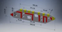 Płoza, prawa, z węglikiem spiekanym | poltechparts.pl