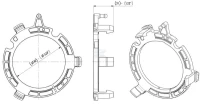 Pierścień ślizgowy osłony VP9 180219001 | poltechparts.pl