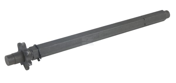 Wałek sześciokątny z zębatką | poltechparts.pl