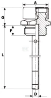 Filtr odpowietrzający / wskaźnik 1/2 | poltechparts.pl