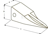 Ząb J350 | poltechparts.pl