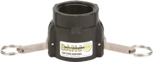 Złącze Camlock typ D 2" gwint wewnętrzny 2" NPT Banjo