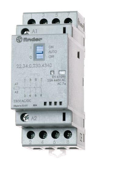Stycznik instalacyjny modułowy 25A
