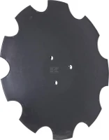 Krój tarczowy 460x6.0 mm wygięty/karbowan… | poltechparts.pl