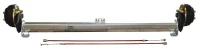 Wał koła z hamulem, szybkozł. | poltechparts.pl