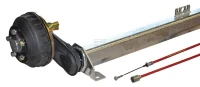 Wał koła z hamulem, szybkozł. | poltechparts.pl