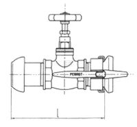 Zawór suwakowy 2 1/2" KKM-KKV | poltechparts.pl