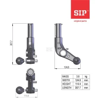 Uchwyt koła kpl. | poltechparts.pl