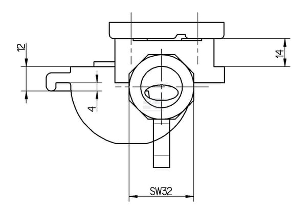 Głowica sprzęgu czerwona Swiss | poltechparts.pl