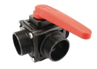 Zawór kulowy 3-drożny gwint zewnętrzny 3" | poltechparts.pl