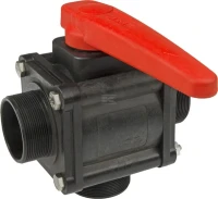 Zawór kulowy 3-drożny gwint zewnętrzny 2-… | poltechparts.pl