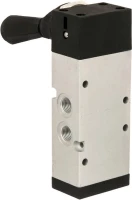 Zawór 5/2-drożny, ręczny dźwigniowy | poltechparts.pl