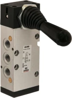 Zawór 5/2-drożny, ręczny dźwigniowy | poltechparts.pl