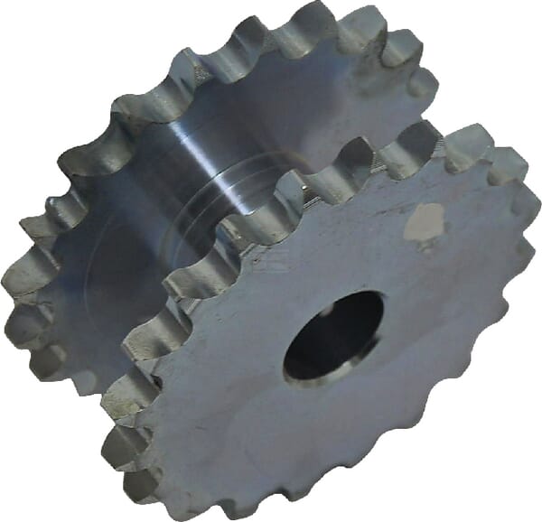 Koło zębate 2xZ20 2xM6 37,4