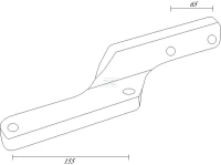 Uchwyt HBFM R2, prawy | poltechparts.pl