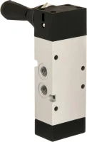 Zawór 5/3, ręczny dźwigniowy | poltechparts.pl