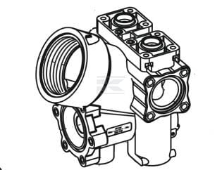 Korpus zaworu elektromagnetycznego 481