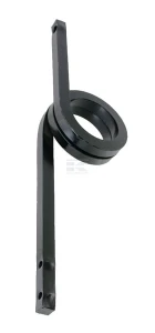 Ząb sprężynowy spiralny, 25x25x670 mm prawy bez redliczki