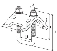 Łącznik do dźwigarów TKR 21-42 20 szt. | poltechparts.pl