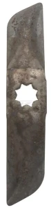 Ząb obrotowy, lewy, dł. 380 mm, otwór 31 mm, pasuje do Hankmo/Kronos