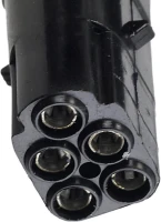 Lusterko 349 lewe, LHD 12V osłona trójkąta | poltechparts.pl
