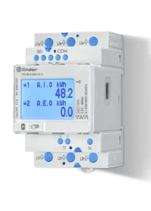 Licznik energii, 3-fazowy 80A LCD 2S0+IR+NFC
