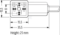 Zestaw kabli do wtyczki zaworu | poltechparts.pl