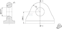 Ucho zaczepu Zotek-50 | poltechparts.pl