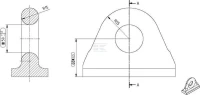 Ucho zaczepu Zotek-50 | poltechparts.pl