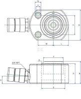 Siłownik NSLS 200 | poltechparts.pl